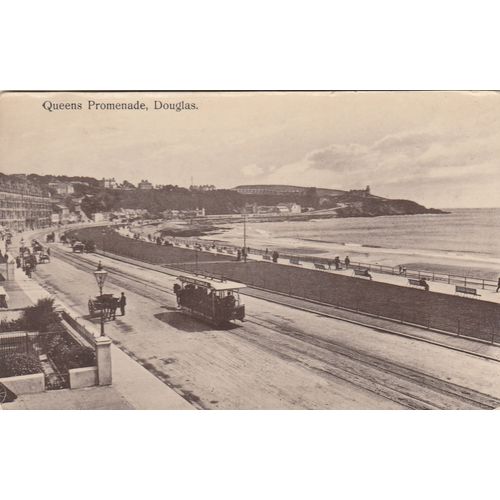 Queens Promenade, Douglas I.O.M. Postcard (IOM77480)