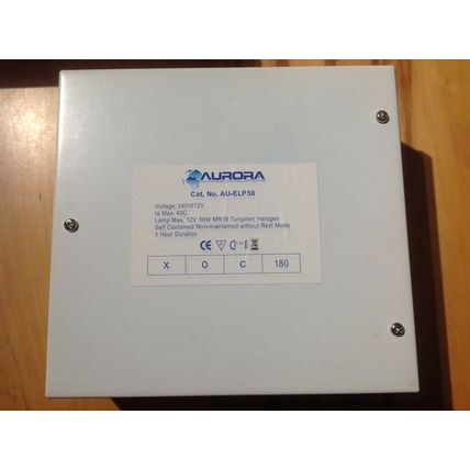 AURORA Low Voltage Emergency Lighting pack. BNIB