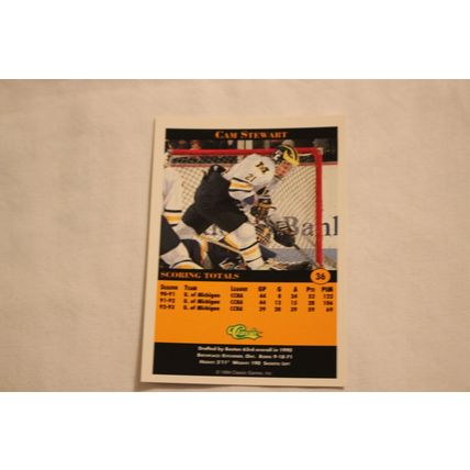Cam Stewart 1994 Classic Pro Prospects NO. 36