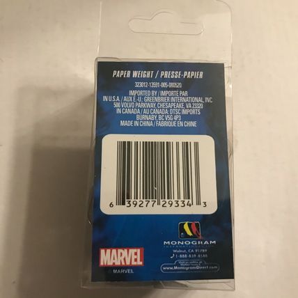 New Marvel Captain America, Hulk, Iron Man 3" Mini Paper Weight Busts