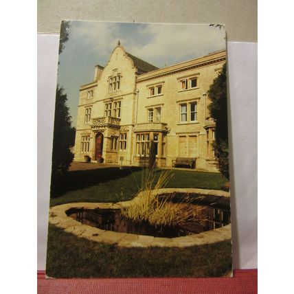 KNUSTON HALL, IRCHESTER, NORTHAMPTONSHIRE unused vintage postcard /