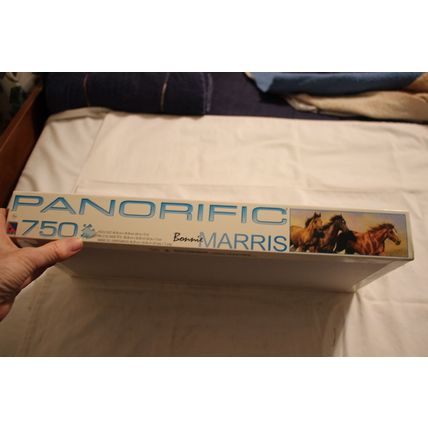 3 HORSES 750 PIECE PANORAMIC PUZZLE SEALED