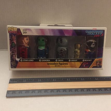 New Marvel Guardians of the Galaxy 2" Wooden Figures