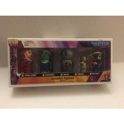 New Marvel Guardians of the Galaxy 2" Wooden Figures
