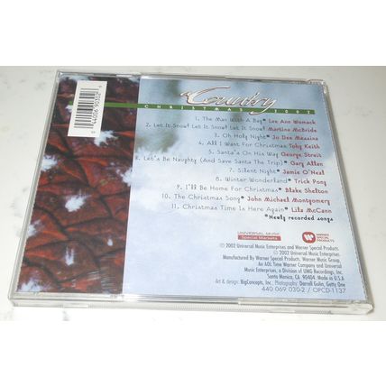 Country Christmas: 2002 (Holiday Music CD 2002) Blake Shelton George Strait