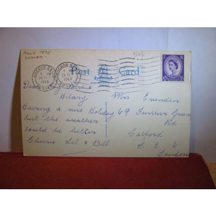 multiview, BOGNOR REGIS, SUSSEX used postcard by Shoesmith & Etheridge 1965 pm =
