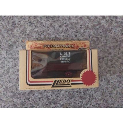 LLEDO PROMOTIONAL 1934 MACK CANVAS BACK TRUCK LMS EXPRESS PARCELS DIECAST BOXED