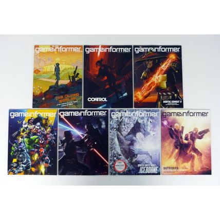 Game Informer Magazine Lot of 13 #305-316 + 323 GameStop 2018-19