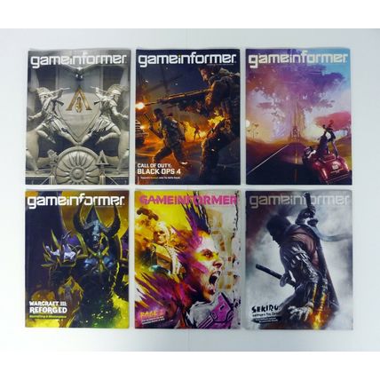 Game Informer Magazine Lot of 13 #305-316 + 323 GameStop 2018-19