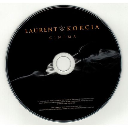 Laurent Korcia - Cinema (CD disc) 2009