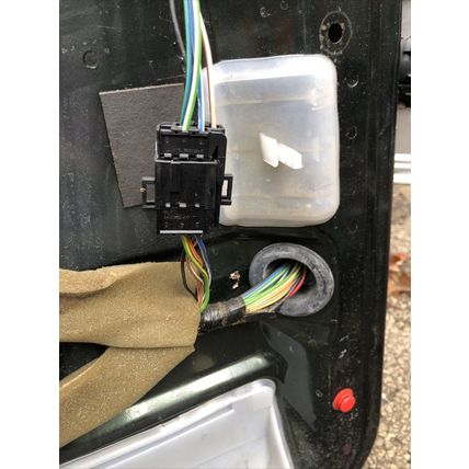 Volvo S70 V70 V70R Left Front Door W/ Glass + Motor OEM Drivers Green XC70