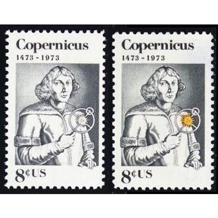 1488a, Mint NH VF Yellow Color Omitted Error Cat $450.00 - Stuart Katz
