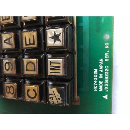 OKUMA & HOWA MITSUBISH KEYBOARD HC74302M,JX331B232C JX331B23IC,HC74292M,EN