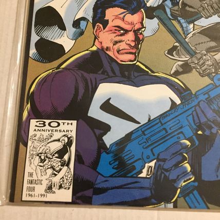 1991 Marvel Comics Amazing Spider-Man #355 - Punisher Moon Knight