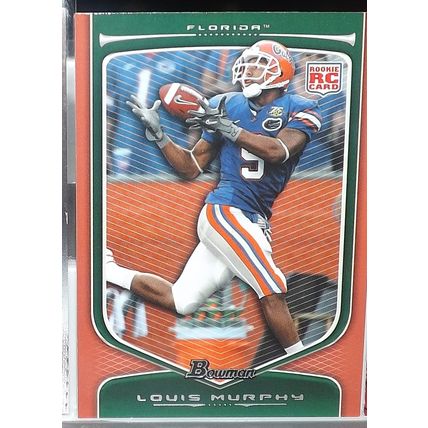 2009 Bowman LOUIS MURPHY (Florida/Raiders) ROOKIE CARD #178