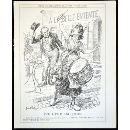 LITTLE ADVENTURE 1923 John Bernard Partridge PUNCH CARTOON PAGE
