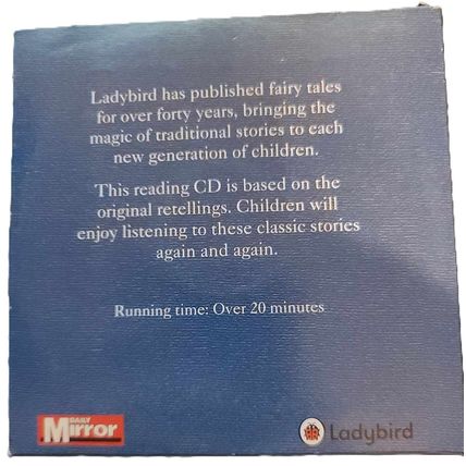 Cinderella Audiobook CD Mirror Childrens Ladybird Book Kids