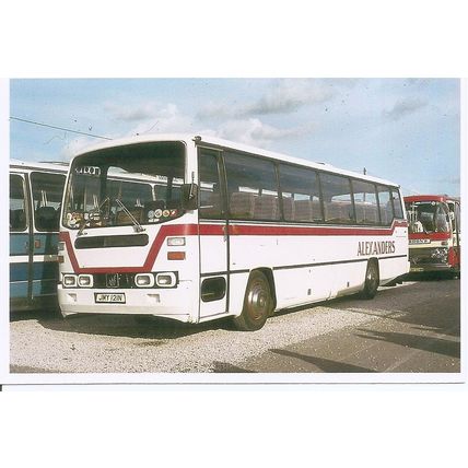 Colour Photo of T. D. Alexander & Sons of Sheffield -JMY 121N ex National Trave