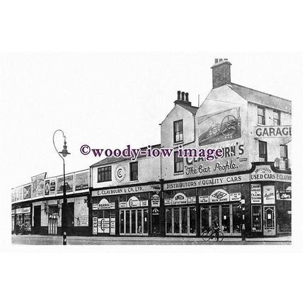 pu1437 - Claybourn's Garage , Waterdale , Doncaster , Yorkshire - print 6x4