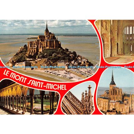 D100264 Merveille de lOccident. Le Mont Saint Michel. Abbey church. Cloister. La