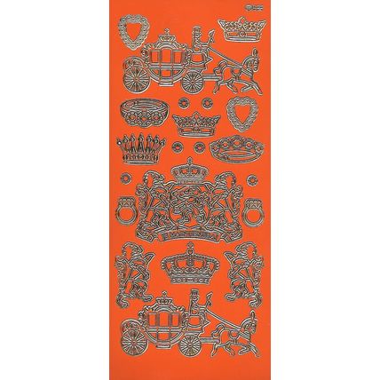 Peel Off Sticker Sheet. Regal. Cardmaking Scrapbooking Crafts Toppers