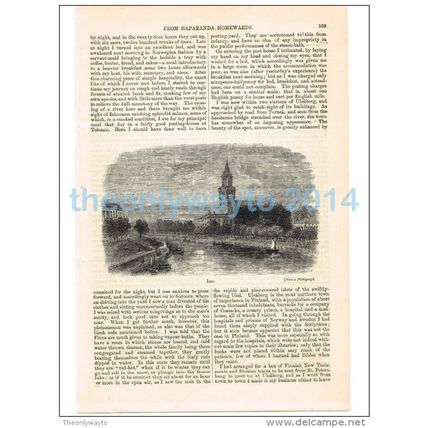 ABO, HAPARANDA, SWEDEN, BOOK ILLUSTRATION/PRINT, 1877