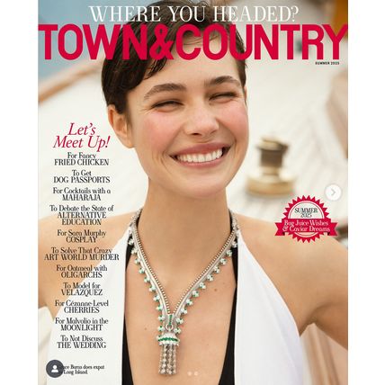 TOWN & COUNTRY-SUMMER 2025-GRACE BURNS-NEW-FAST SHIPPING