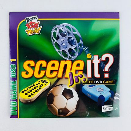 Wendys Kids Meal DVD Game Disc 1 Scene It? Jr NEW Sealed