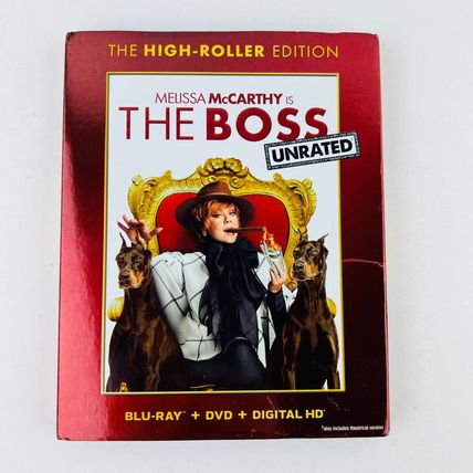 The Boss Blu-ray / DVD Unrated High Roller Edition Melissa McCarthy
