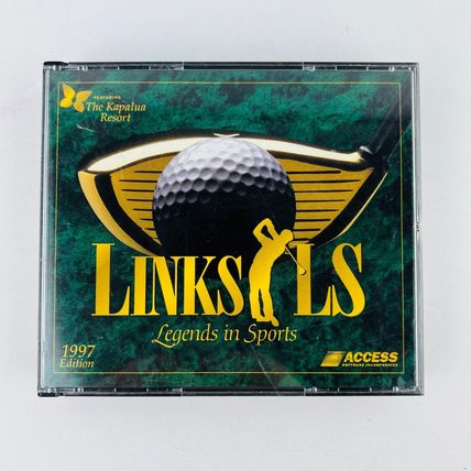 Arnold Palmer Links LS Golf at Latrobe C.C. Kapalua PC 4-Disc CD Rom Software