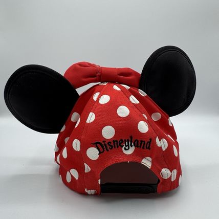 Disney Parks Authentic Minnie Mouse Ears Hat Cap Youth Polka Dot Disney