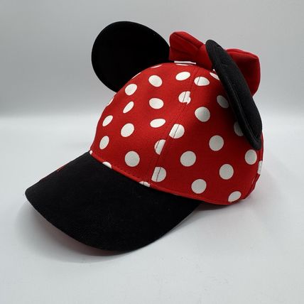 Disney Parks Authentic Minnie Mouse Ears Hat Cap Youth Polka Dot Disney