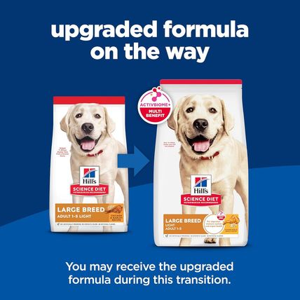 Hill'S Science Diet Light, Adult 1-5, Large Breed Weight Management Support, Dry