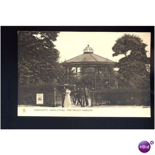 Yorkshire HARROGATE Bandstand Postcard by Tuck (2015)