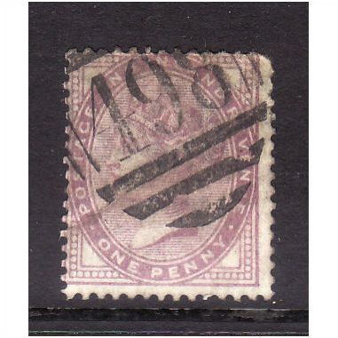 GREAT BRITAIN 1881 1d LILAC SG170 14 DOTS FINE USED #1