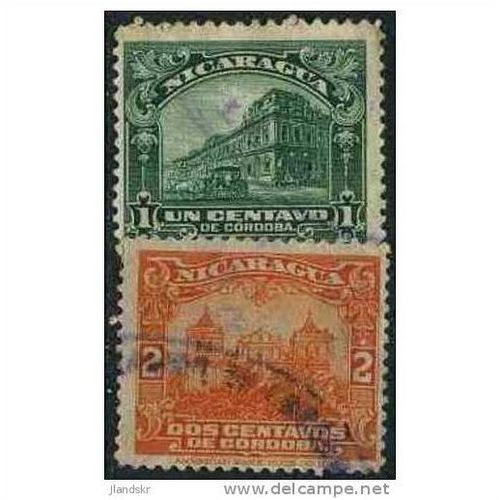 1914 Michel 348+349 - #2 fine used (o)
