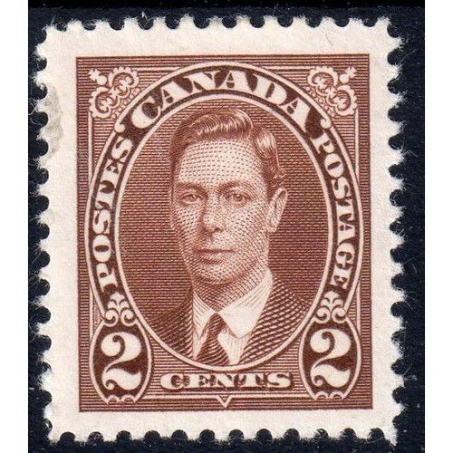 Canada Sg358 1937 2c BROWN M/MINT (G46)