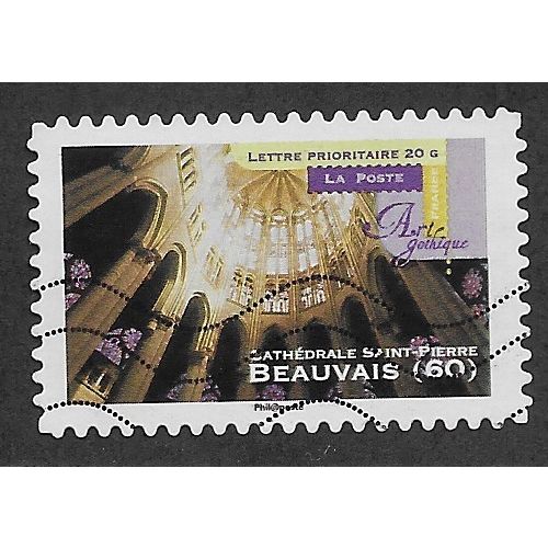 FRA 2011 (58c) 'GOTHIC ART - BEAUVAIS 60' FINE USED (EBID56-548)