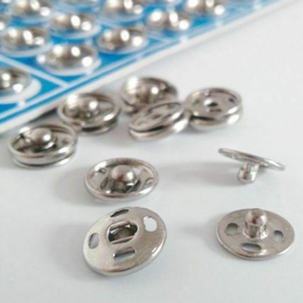 Rust Proof 1cm Stainless Steel Snap Fasteners Sewing Press Studs Poppers Buttons