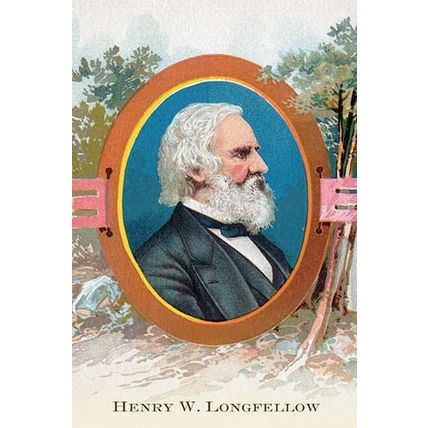 Henry W. Longfellow 12 x 18 Poster