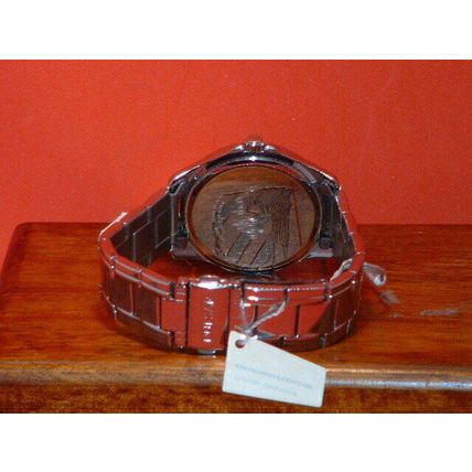 Pre-Owned Men’s Silver Pulsar Swarovski Crystal Sports Analog Watch