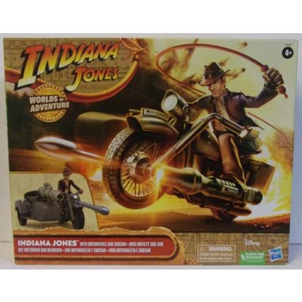 INDIANA JONES ' WORLDS of ADVENTURE ' Motorcycle and Sidecar (2023)