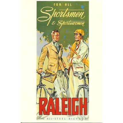 Advertising RALEIGH For Sportsmen Postcard (Mayfair RC 596)