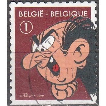 Belgique 2008 COB 3822 O Cote (2016) 1.80 € Gargamel Cachet rond