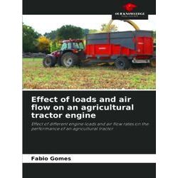 Effect of loads and air flow on an agricultural tractor engine