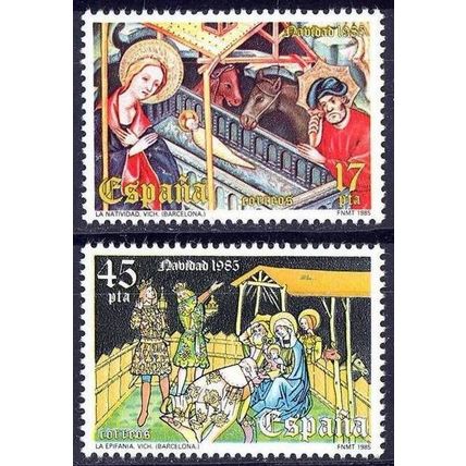 España. 1985. Mi # 2702 / 03. Navidad. Christmas