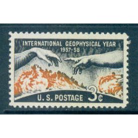 1107 3c Geophysical Year Fine MNH MA0198