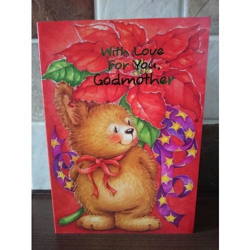 Godmother Christmas Cards - For You Godmother - 07 L@@K CLEARANCE SALE