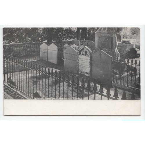 Wordswoth's Tomb Grasmere Churchyard Cumbria Postcard Frith's Series