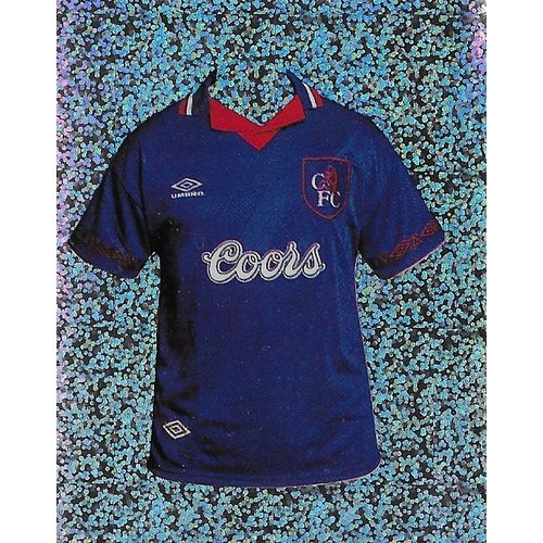 Merlin's Premier League 1995 Stickers: No.97 - Chelsea Home Kit